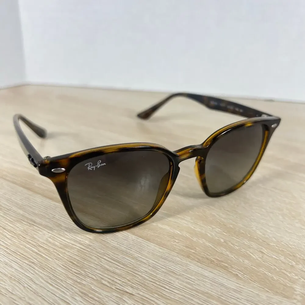 Ray-Ban RB4258 710/11 Polished Tortoise Full Rim Eyeglasses READ DESC 50-20-145